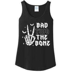 Bad Two The Bone Birthday 2nd 2 Years Old Birthday Boy Girl Gift Ladies Essential Tank