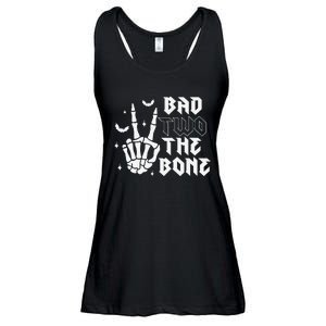 Bad Two The Bone Birthday 2nd 2 Years Old Birthday Boy Girl Gift Ladies Essential Flowy Tank