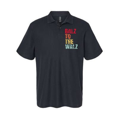 Balz To The Walz Harris Walz 2024 Softstyle Adult Sport Polo