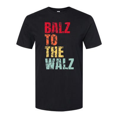 Balz To The Walz Harris Walz 2024 Softstyle CVC T-Shirt