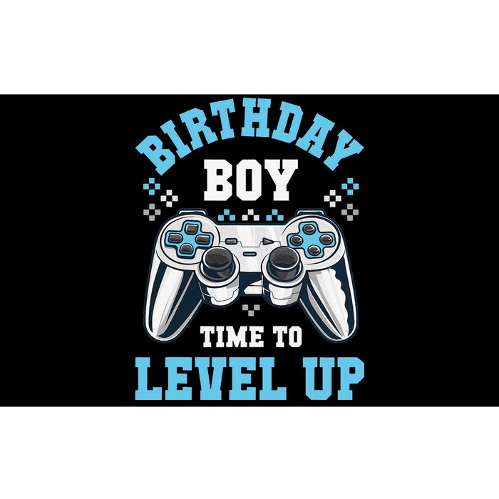 Birthday Time to Level Up Matching Video Gamer Birthday Bumper Sticker