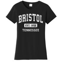 Bristol Tennessee Tn Vintage Athletic Sports Women's T-Shirt