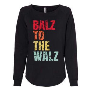 Balz To The Walz Harris Walz 2024 Womens California Wash Sweatshirt