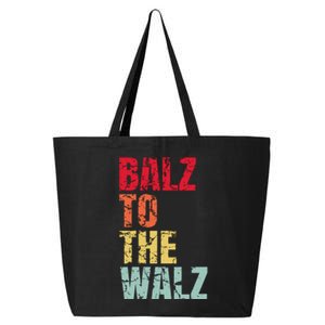 Balz To The Walz Harris Walz 2024 25L Jumbo Tote