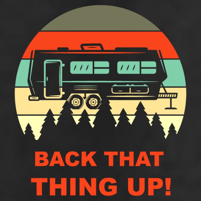 Back That Thing Up Funny Camper Rv Meme Camping Van Boondock Funny Gift 15oz Campfire Ceramic Mug