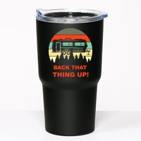 Back That Thing Up Funny Camper Rv Meme Camping Van Boondock Funny Gift Tumbler