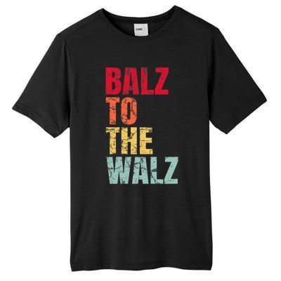 Balz To The Walz Harris Walz 2024 Tall Fusion ChromaSoft Performance T-Shirt