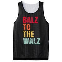 Balz To The Walz Harris Walz 2024 Mesh Reversible Basketball Jersey Tank