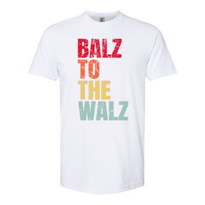 Balz To The Walz Harris Walz 2024 Softstyle CVC T-Shirt