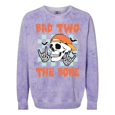 Bad Two The Bone Colorblast Crewneck Sweatshirt