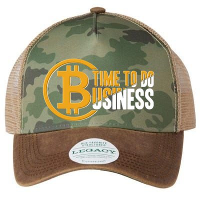 Bitcoin Time To Do Business Legacy Tie Dye Trucker Hat