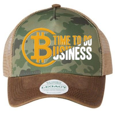 Bitcoin Time To Do Business Legacy Tie Dye Trucker Hat