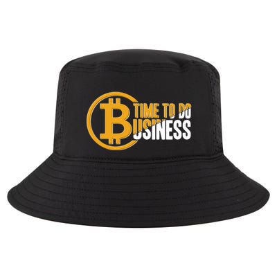Bitcoin Time To Do Business Cool Comfort Performance Bucket Hat