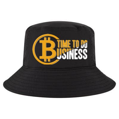 Bitcoin Time To Do Business Cool Comfort Performance Bucket Hat