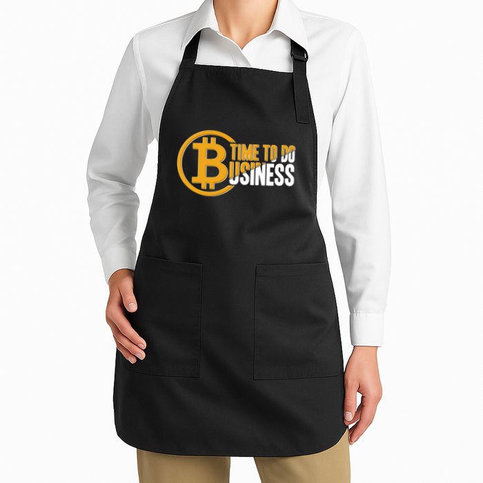 Bitcoin Time To Do Business Apron