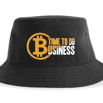 Bitcoin Time To Do Business Sustainable Bucket Hat