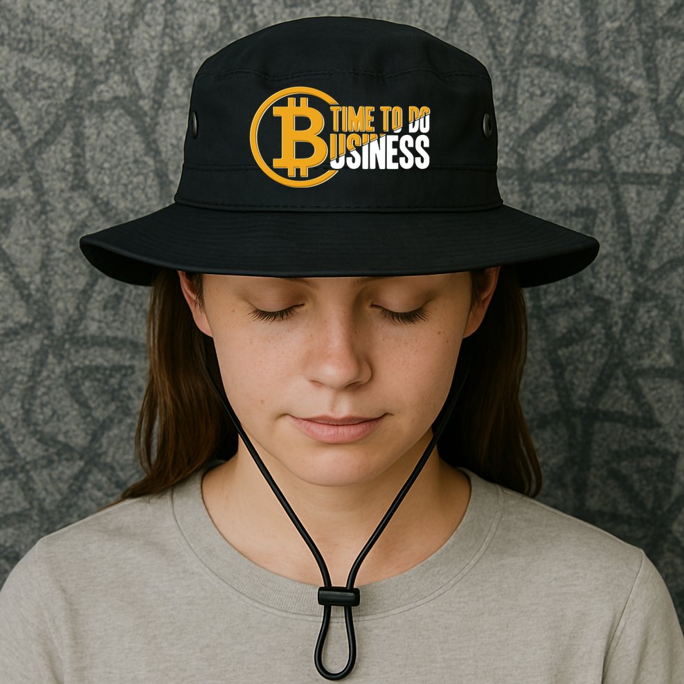 Bitcoin Time To Do Business Bucket Hat