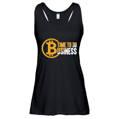 Bitcoin Time To Do Business Ladies Essential Flowy Tank