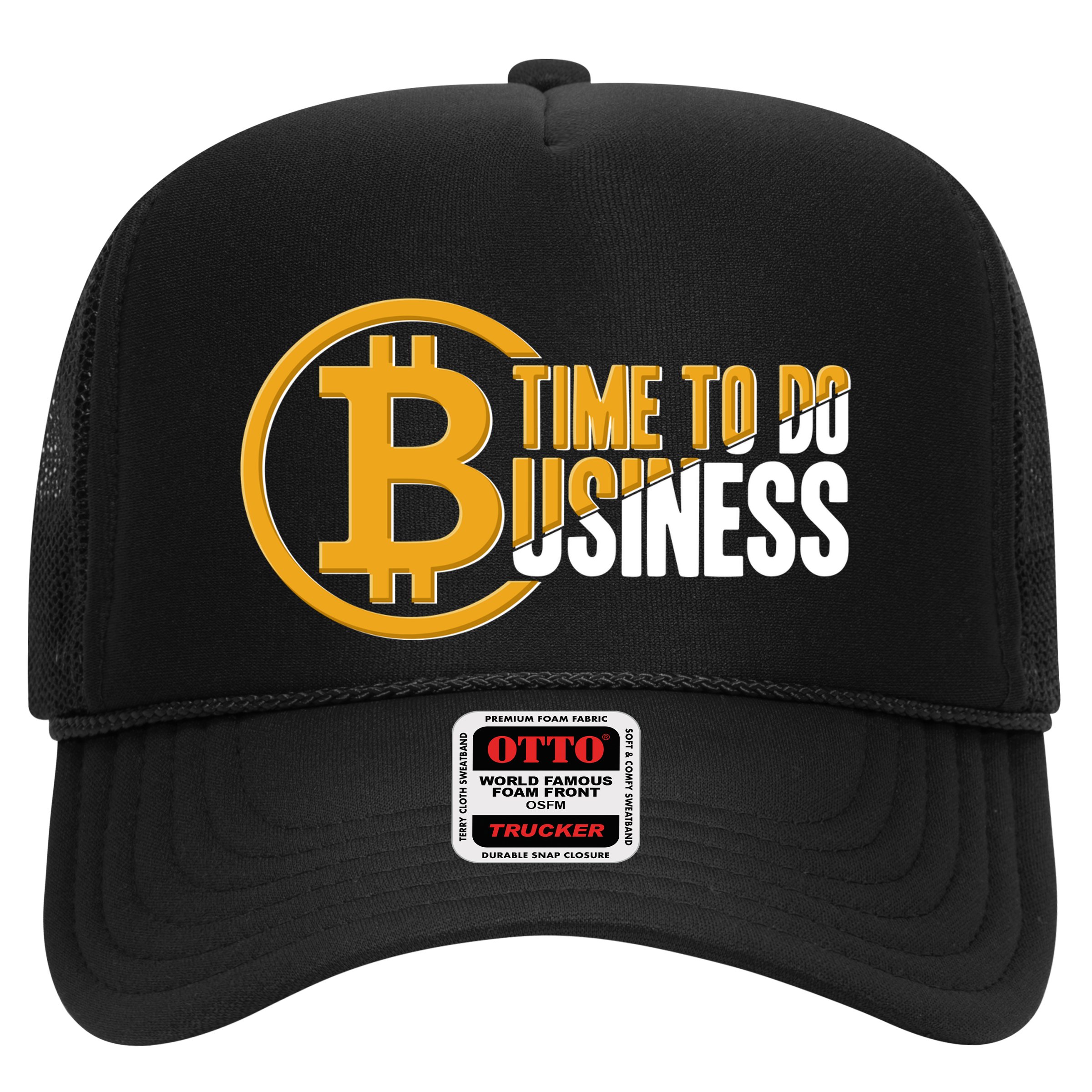 Bitcoin Time To Do Business Hat