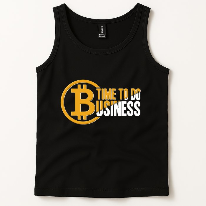 Bitcoin Time To Do Business Tank Top