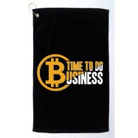 Bitcoin Time To Do Business Golf Towel