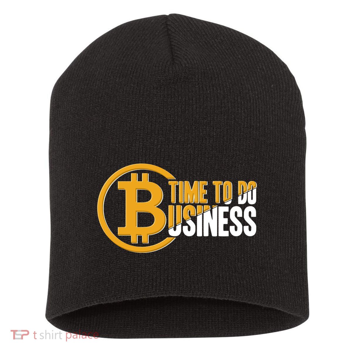 Bitcoin Time To Do Business Short Acrylic Beanie