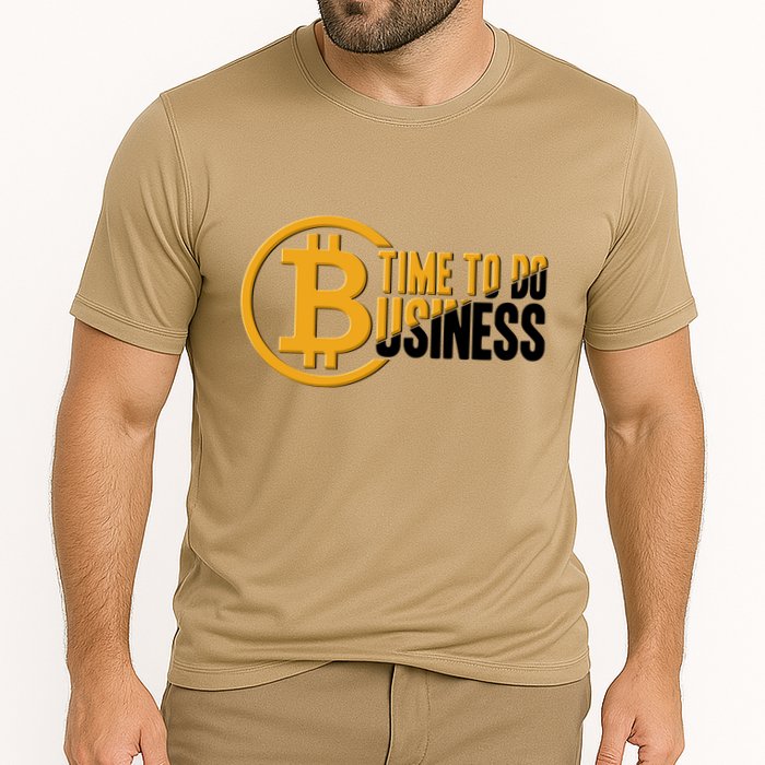 Bitcoin Time To Do Business Performance Shirt
