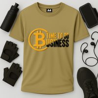 Bitcoin Time To Do Business Performance Shirt