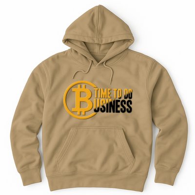 Bitcoin Time To Do Business Hoodie