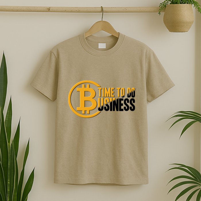 Bitcoin Time To Do Business T-Shirt