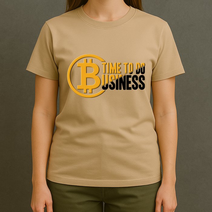 Bitcoin Time To Do Business T-Shirt