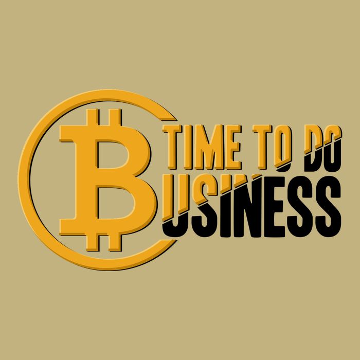 Bitcoin Time To Do Business Button