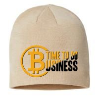 Bitcoin Time To Do Business Sustainable Beanie