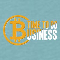 Bitcoin Time To Do Business Sueded Cloud Jersey T-Shirt