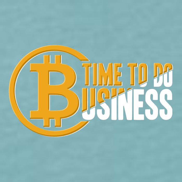 Bitcoin Time To Do Business Sueded Cloud Jersey T-Shirt