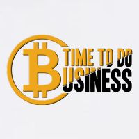 Bitcoin Time To Do Business Garment-Dyed Sweatshirt