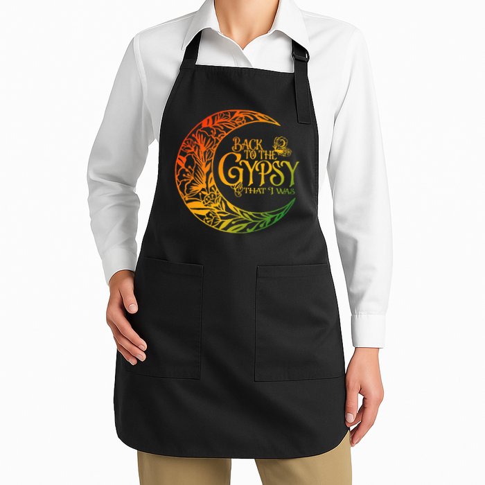 Back To The Gypsy That I Was Apparel Apron