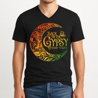 Back To The Gypsy That I Was Apparel V-Neck T-Shirt