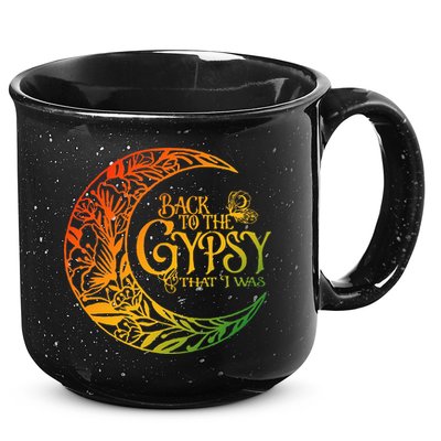 Back To The Gypsy That I Was Apparel 15oz Campfire Ceramic Mug