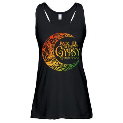 Back To The Gypsy That I Was Apparel Ladies Essential Flowy Tank
