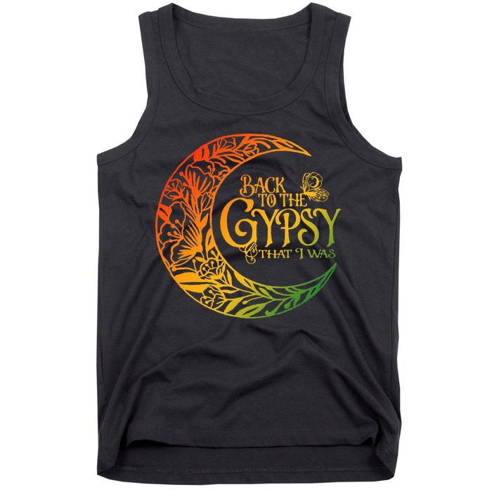 Back To The Gypsy That I Was Apparel Tank Top