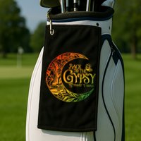 Back To The Gypsy That I Was Apparel Golf Towel