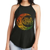 Back To The Gypsy That I Was Apparel Women's Perfect Tri Rocker Tank