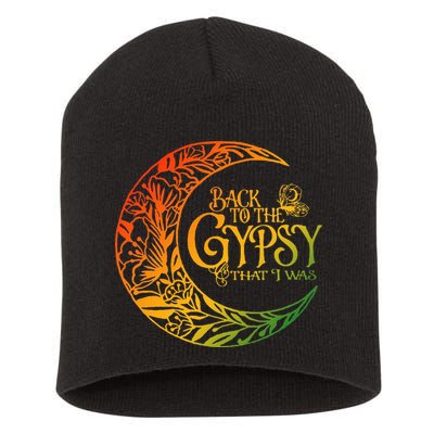 Back To The Gypsy That I Was Apparel Short Acrylic Beanie