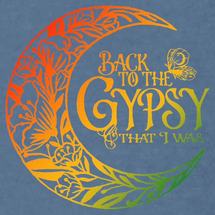 Back To The Gypsy That I Was Apparel Garment-Dyed Sweatshirt