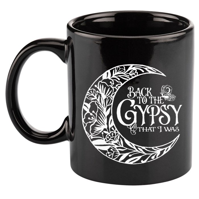 Back to The Gypsy That I Was 11oz C Handle Ceramic Mug