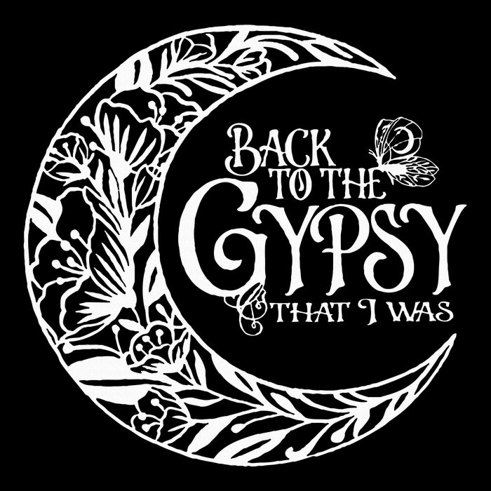 Back to The Gypsy That I Was Drawstring Bag