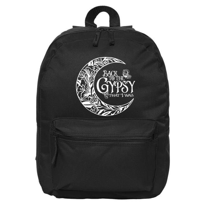 Back to The Gypsy That I Was 16 in Basic Backpack
