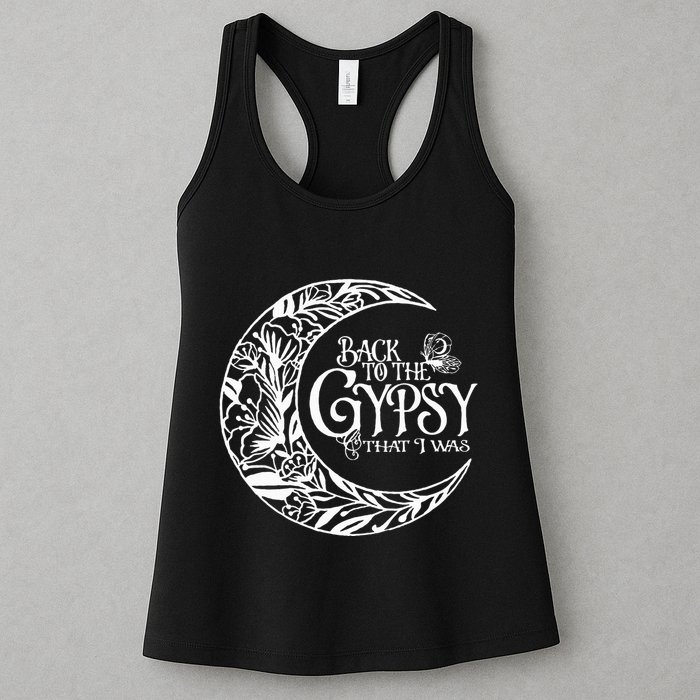 Back to The Gypsy That I Was Womens Tank Top