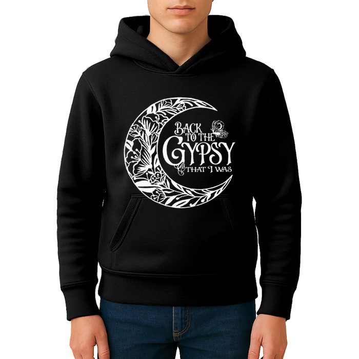 Back to The Gypsy That I Was Kids Hoodie